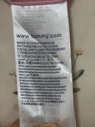 Camisa Rayas Rosa y Blanco Tommy Hilfiger