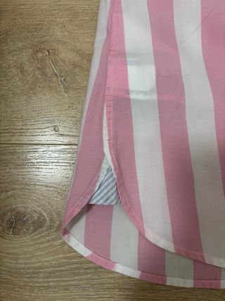 Camisa Rayas Rosa y Blanco Tommy Hilfiger