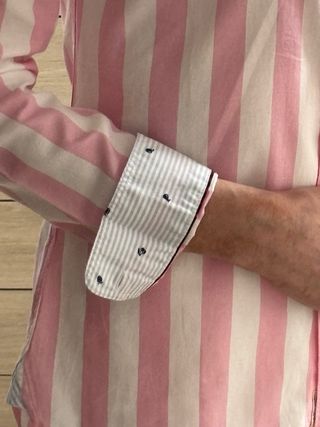 Camisa Rayas Rosa y Blanco Tommy Hilfiger
