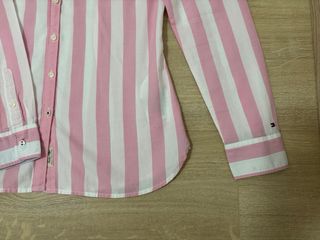Camisa Rayas Rosa y Blanco Tommy Hilfiger