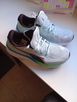 Botines Puma Azul/Blanco Talla 44