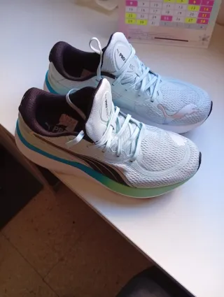 Botines Puma Azul/Blanco Talla 44