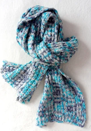 Bufanda Punto Oversize Unisex