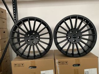 2+2 llantas tipe alpine 8.5X19 Y 9.5X19  BLACK