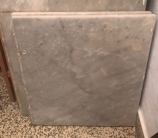 2 Piezas Mármol Antiguo