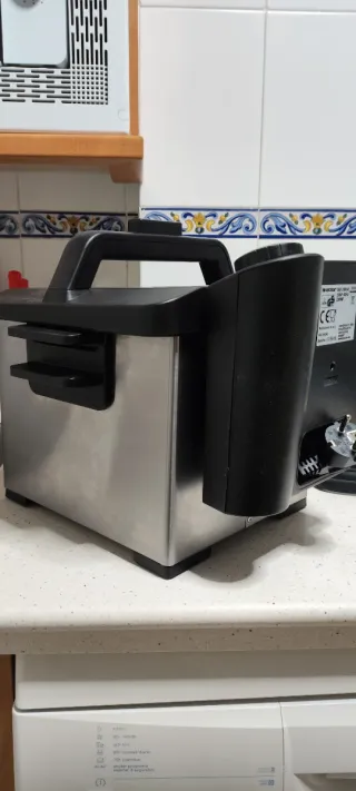 Freidora Eléctrica Acero Inoxidable