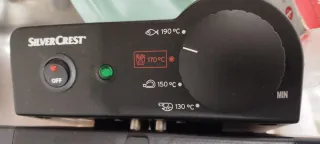 Freidora Eléctrica Acero Inoxidable