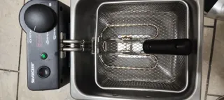 Freidora Eléctrica Acero Inoxidable