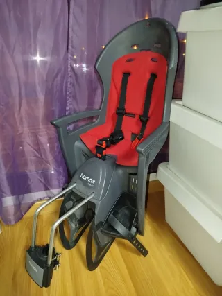 Hamax Smiley Silla Bebé Bicicleta