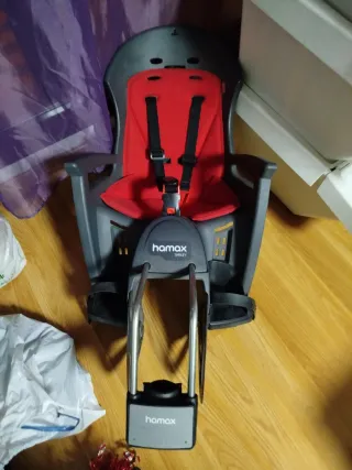 Hamax Smiley Silla Bebé Bicicleta