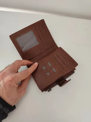 Cartera BINLIROO Marrón Hombre