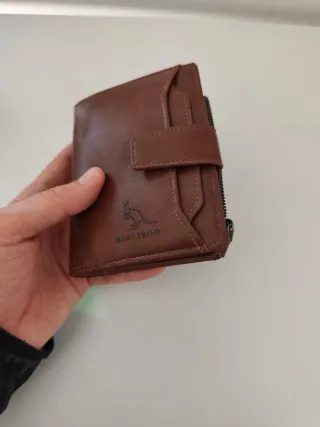 Cartera BINLIROO Marrón Hombre