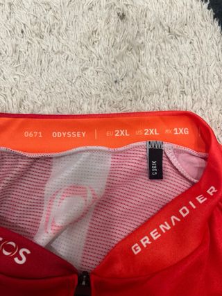 Maillot Gobik Odyssey Ineos Grenadiers Talla 2XL