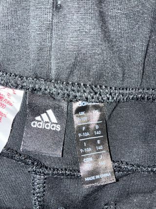 Pantalón chándal Adidas negro