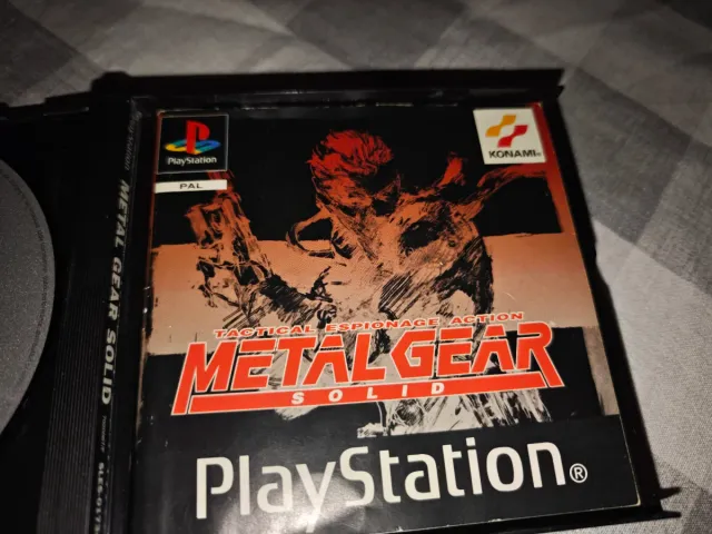 Metal Gear Solid PlayStation PAL