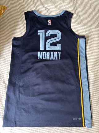 Camiseta NBA Morant 12 Memphis Grizzlies