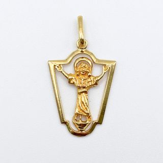 Colgante Oro 18K, Divino Niño, 1.85gr