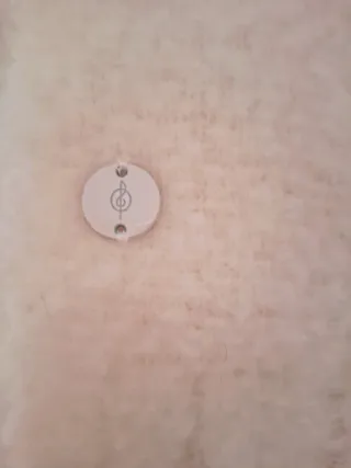 Bufanda larga Stradivarius blanca