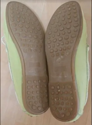 Mocasines Tamaris verde talla 38