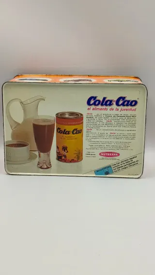 Lotto di 3 Scatole Metalliche COLA CAO Vintage