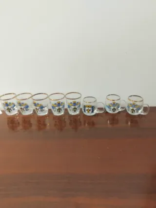 Bicchierini da liquore con stemma Monaco