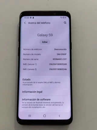 Samsung Galaxy S9 Nero 64GB