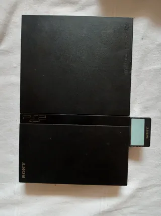 Consola PlayStation 2 Negra + 2 Juegos