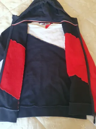 Felpa Tommy Hilfiger Blu/Rosso XL