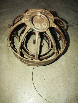 Porta lanterna o porta lampada da veliero