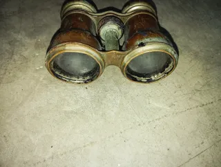 Binocolo antico in ottone
