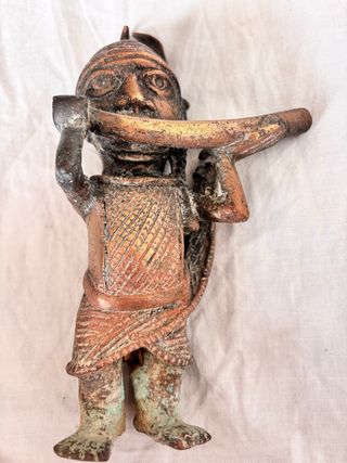 Escultura Bronce Estilo Africano