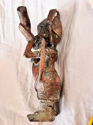 Escultura Bronce Estilo Africano