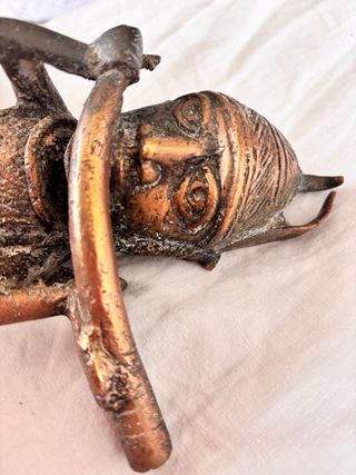 Escultura Bronce Estilo Africano