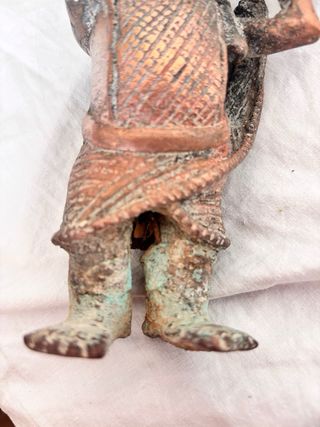 Escultura Bronce Estilo Africano