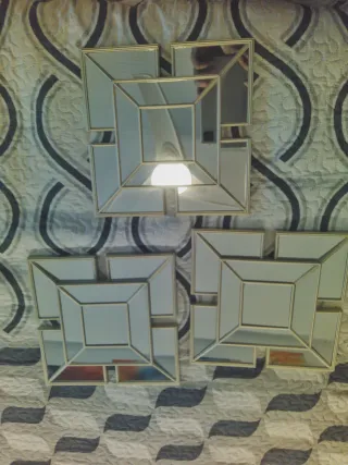 3 Quadri Specchi Decorativi