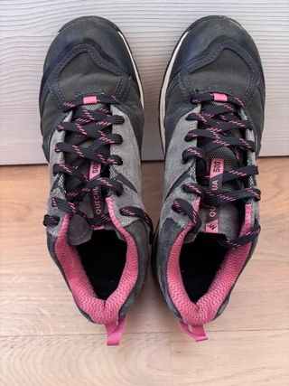 Zapatillas Quechua Trekking Impermeables Talla 37