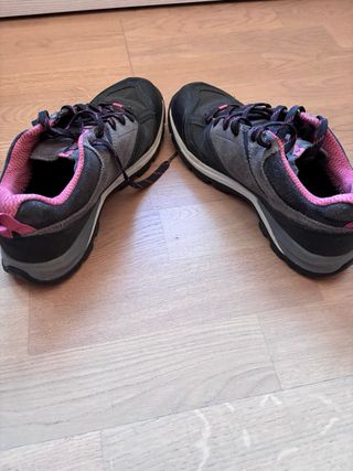 Zapatillas Quechua Trekking Impermeables Talla 37