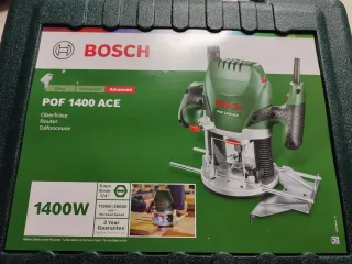 Fresadora Bosch POF 1400 ACE + Maletín