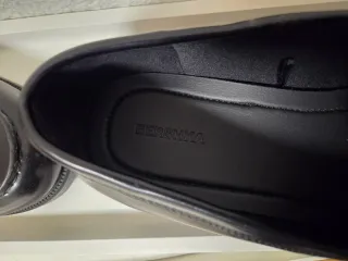 Zapatos Bershka Talla 45 Negros Mocasines