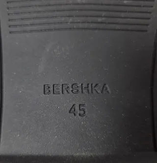 Zapatos Bershka Talla 45 Negros Mocasines