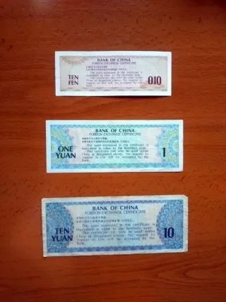 Billetes China