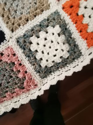 Coperta in lana fatta a mano