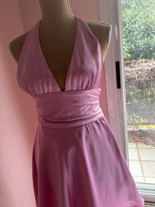 Vestido Zara Rosa Talla xs Nuevo