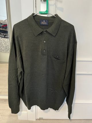 Brigadoon Jersey Verde Oliva Manga Larga