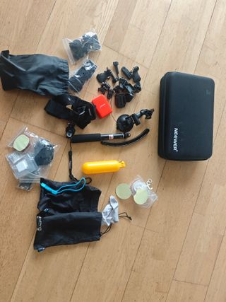 GoPro Hero 9 + todos los accesorios