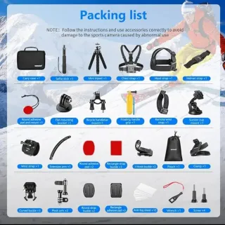 GoPro Hero 9 + todos los accesorios