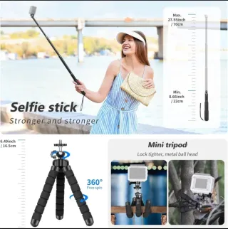 GoPro Hero 9 + todos los accesorios