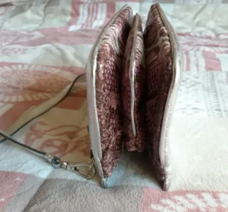 Borsetta Pinko Argento Occhielli