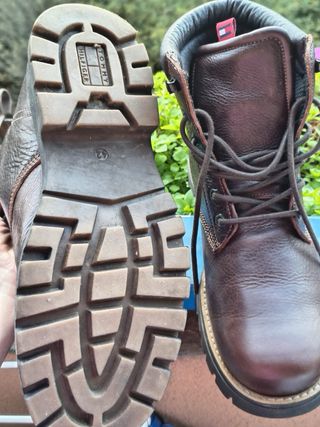 Scarponcini Tommy Hilfiger Marrone Pelle