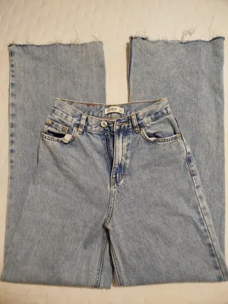Vaqueros Pull&Bear Talla 32 Desgastados